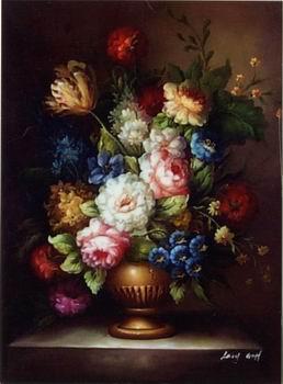 unknow artist Floral, beautiful classical still life of flowers.051 oil painting image